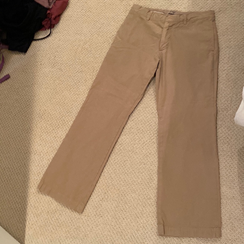 Mens banana republic garmet dye khaki pants